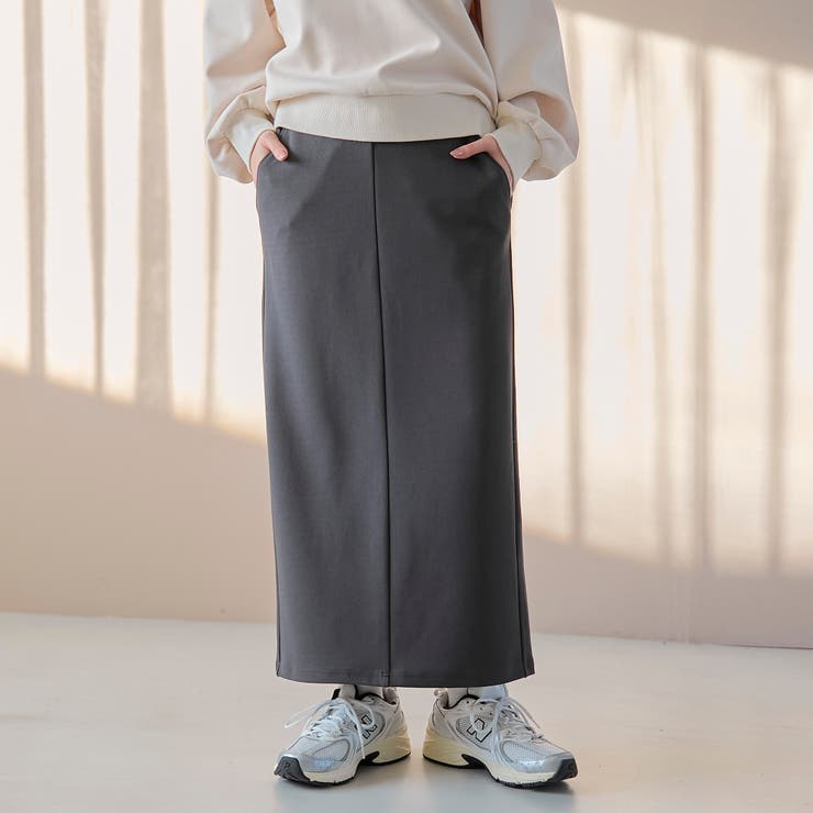 DK.GRAY | イージービューティーナロースカート | coen【women】