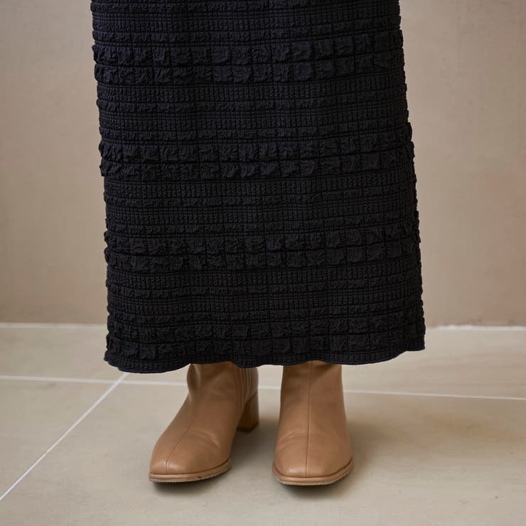 ふくれジャガードナロースカート | coen【women】 | 詳細画像13 