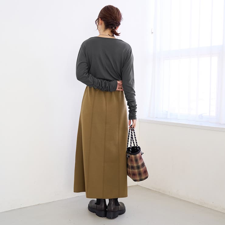 ダンボールパネルフレアスカート | coen【women】 | 詳細画像15 