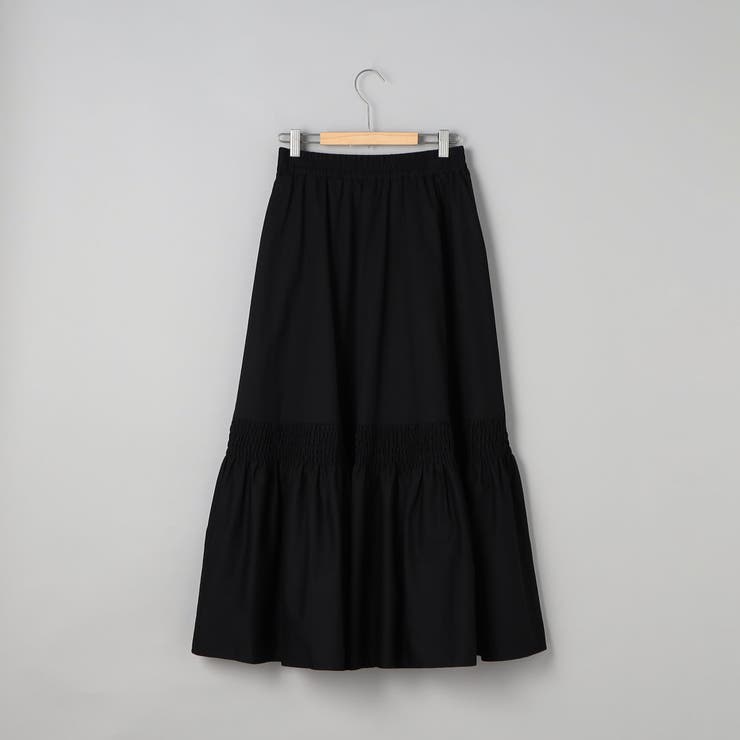 コットンタイプライター シャーリングティアードスカート | coen【women】 | 詳細画像14 