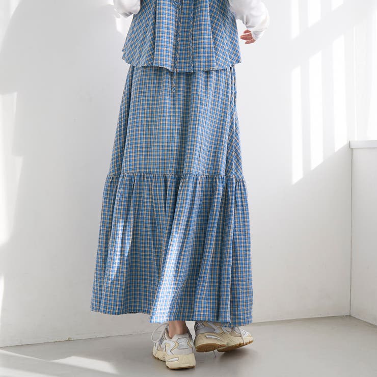 リネンレーヨンティアードスカート | coen【women】 | 詳細画像13 