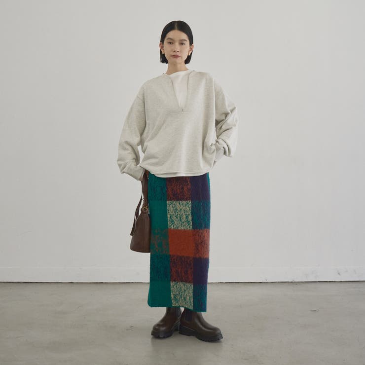 【Penneys（ぺニーズ）別注】起毛ジャガードニットナロースカート | coen【women】 | 詳細画像2 