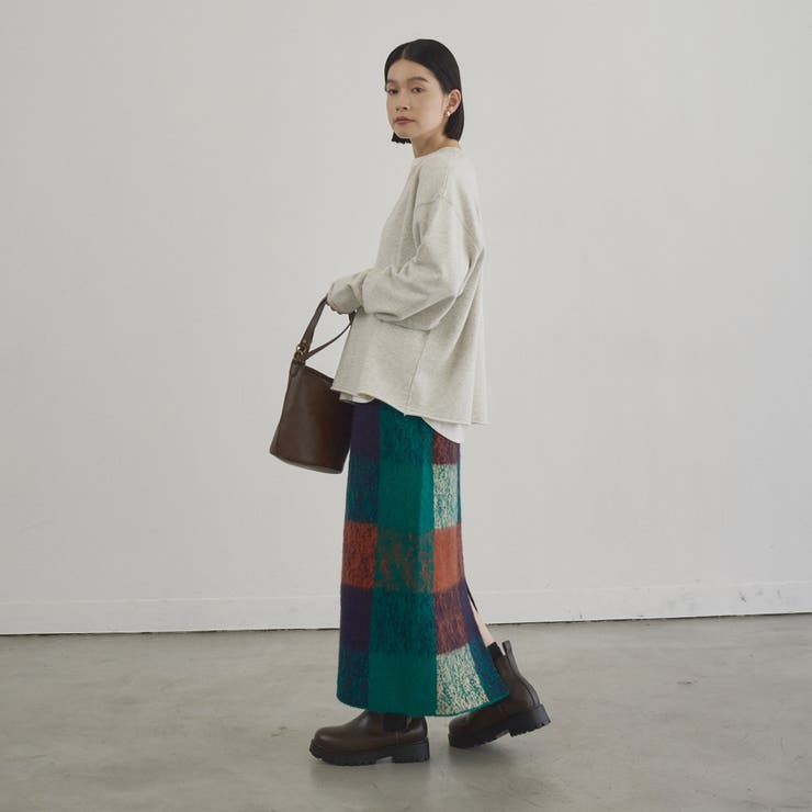 【Penneys（ぺニーズ）別注】起毛ジャガードニットナロースカート | coen【women】 | 詳細画像3 