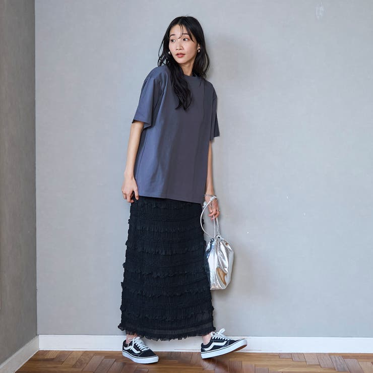 シフォンフリルナロースカート | coen【women】 | 詳細画像24 