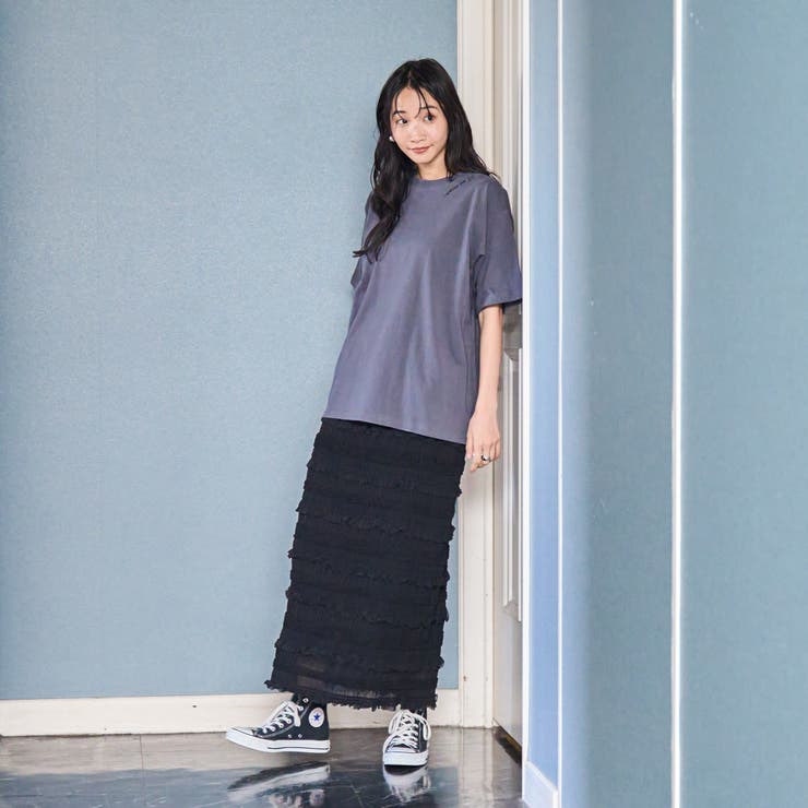 シフォンフリルナロースカート | coen【women】 | 詳細画像32 