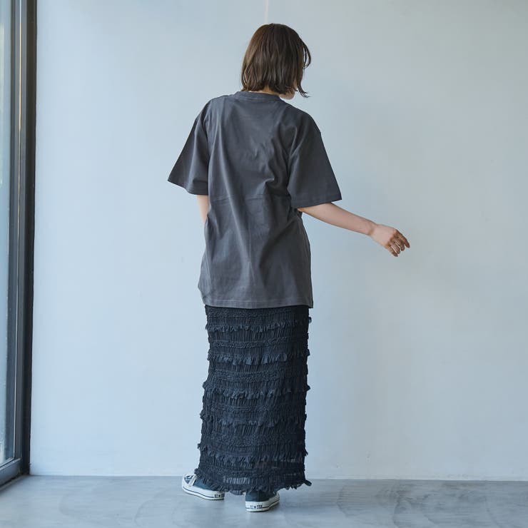 シフォンフリルナロースカート | coen【women】 | 詳細画像36 