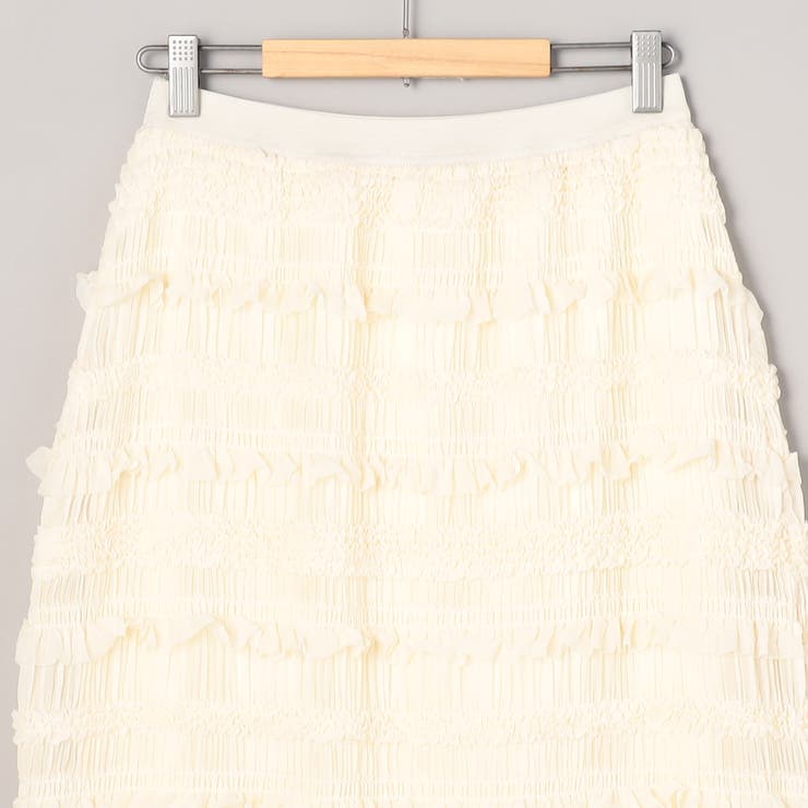 シフォンフリルナロースカート | coen【women】 | 詳細画像42 