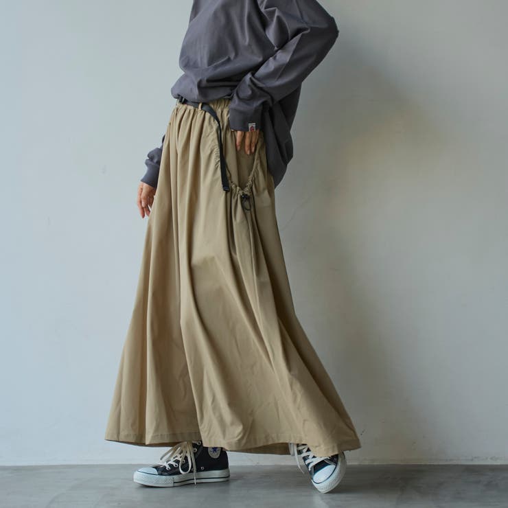 【C.mt】ドロストポケットギャザースカート | coen【women】 | 詳細画像10 