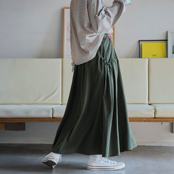 【C.mt】ドロストポケットギャザースカート | coen【women】 | 詳細画像16 