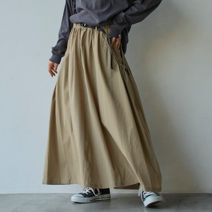 マウリツィオペコラーロ レモンイエロー ギャザースカート A.Nene✿タックギャザースカート ひまわり・ロング/マキシ丈