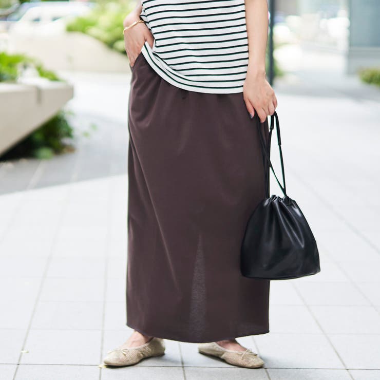 【接触冷感・UVカット】WELLTECT USA ナロースカート | coen【women】 | 詳細画像13 