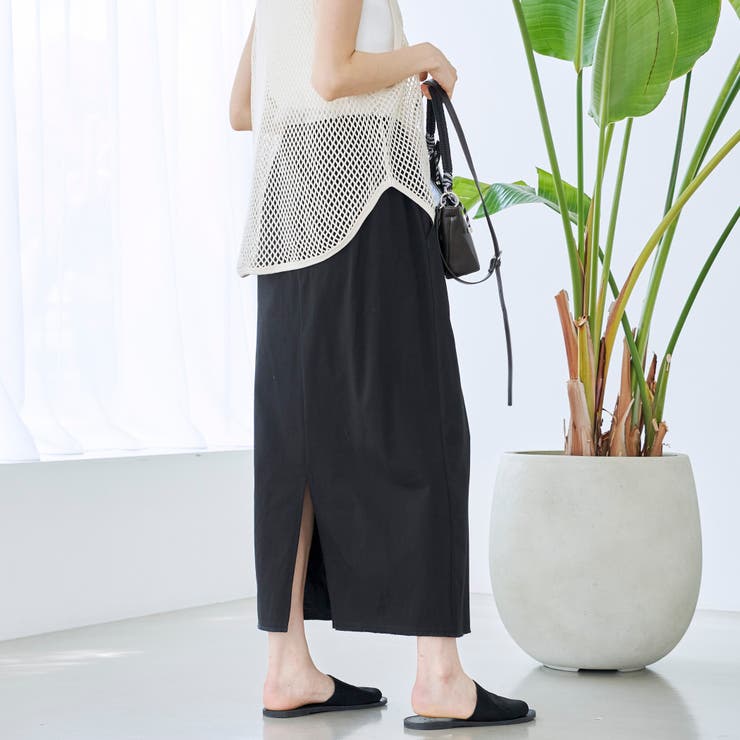 【接触冷感・UVカット】WELLTECT USA ナロースカート | coen【women】 | 詳細画像5 