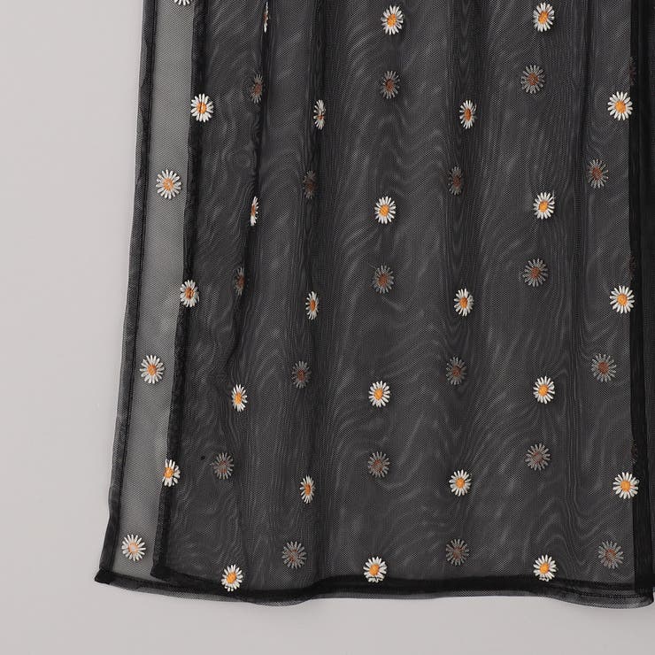 フラワーモチーフチュールラップスカート | coen【women】 | 詳細画像20 