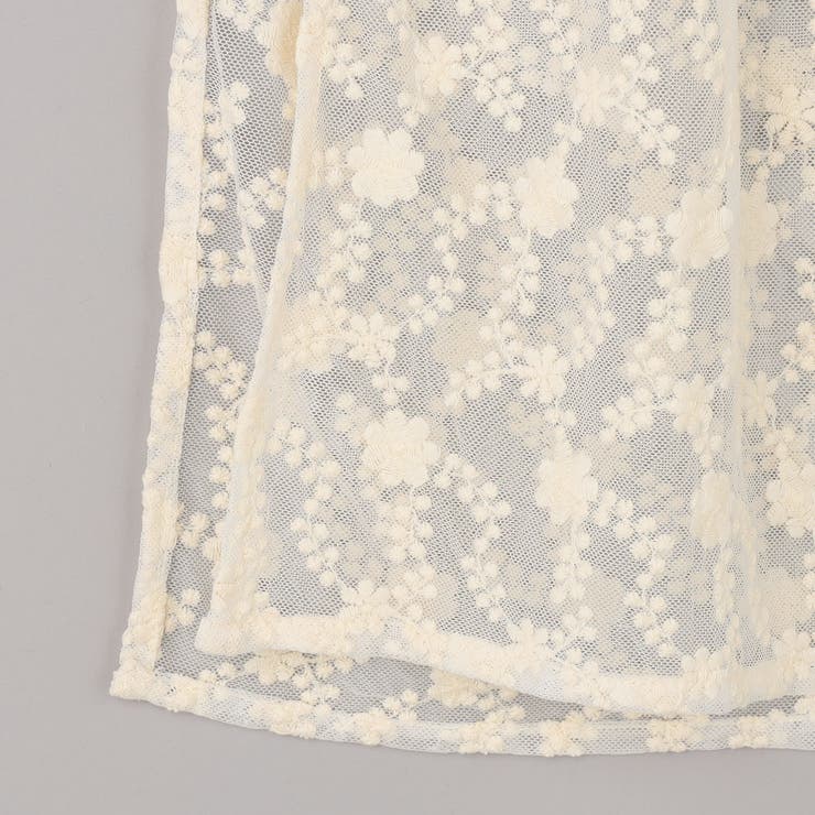 フラワーレースチュールラップスカート | coen【women】 | 詳細画像20 