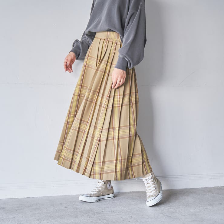チェックプリーツスカート 品番 Coew Coen Women コーエン のレディースファッション 通販 Shoplist ショップリスト