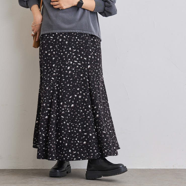 レオパードプリントフレアスカート[品番：COEW0005050]｜coen【women