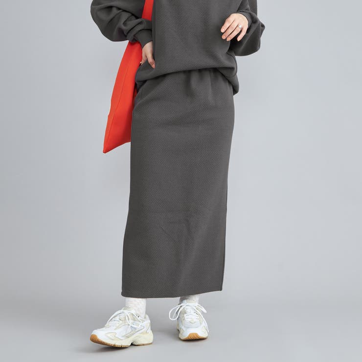 DK.GRAY | ツイルナロースカート | coen【women】