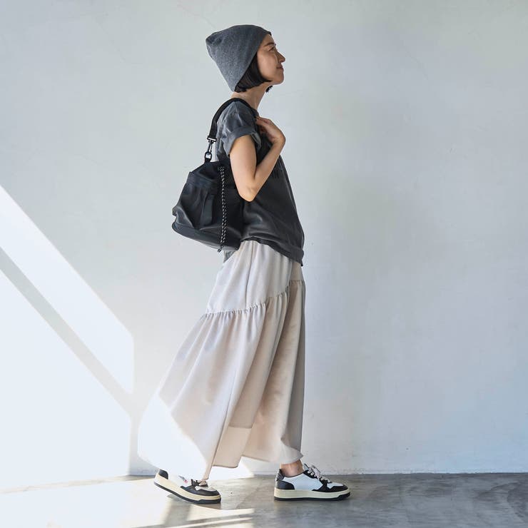 シアサッカーティアードフレアスカート | coen【women】 | 詳細画像21 