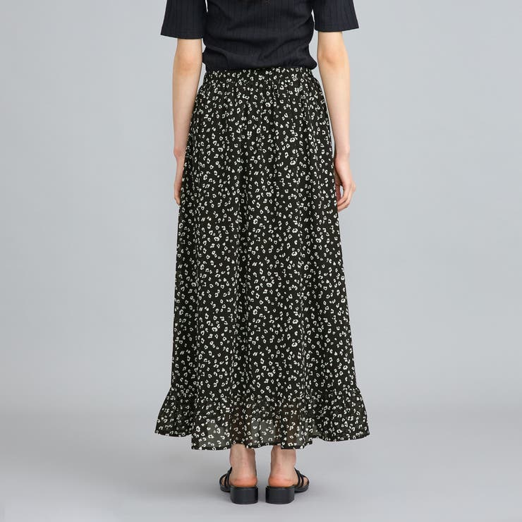 レオパードプリントフリルギャザースカート | coen【women】 | 詳細画像19 