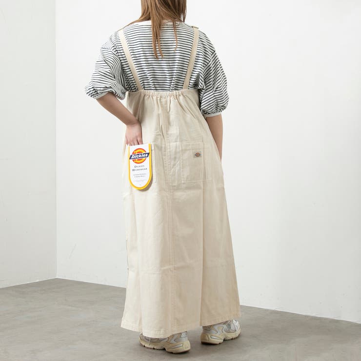 【WEB限定】Dickies（ディッキーズ）別注サイドジップジャンパースカート | coen【women】 | 詳細画像13 