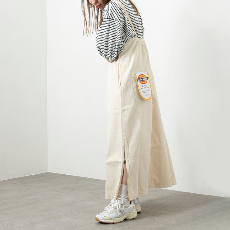 【WEB限定】Dickies（ディッキーズ）別注サイドジップジャンパースカート | coen【women】 | 詳細画像14 