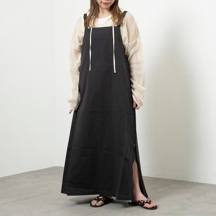 【WEB限定】Dickies（ディッキーズ）別注サイドジップジャンパースカート | coen【women】 | 詳細画像19 