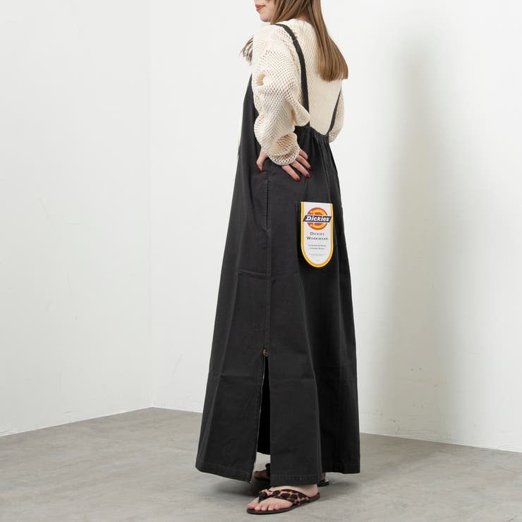 【WEB限定】Dickies（ディッキーズ）別注サイドジップジャンパースカート | coen【women】 | 詳細画像21 