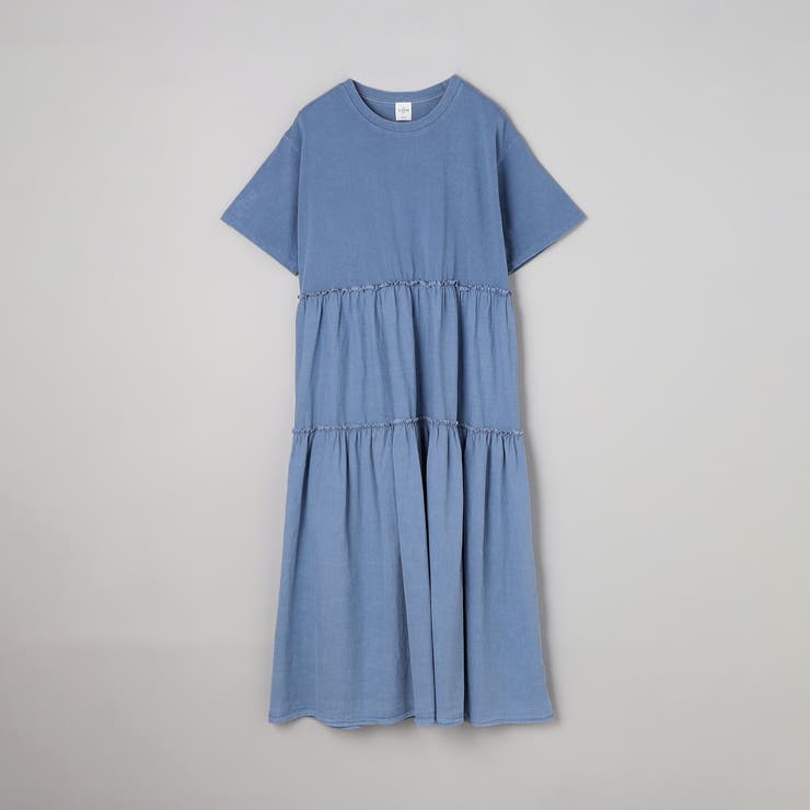 ピグメント布帛ドッキングフリルワンピース | coen【women】 | 詳細画像27 