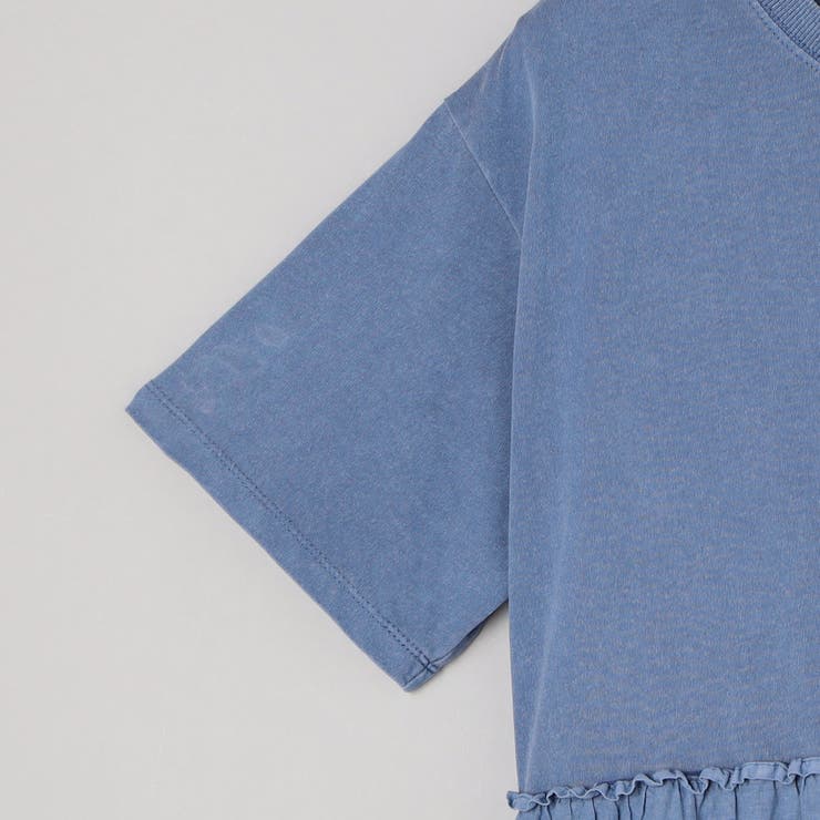 ピグメント布帛ドッキングフリルワンピース | coen【women】 | 詳細画像30 