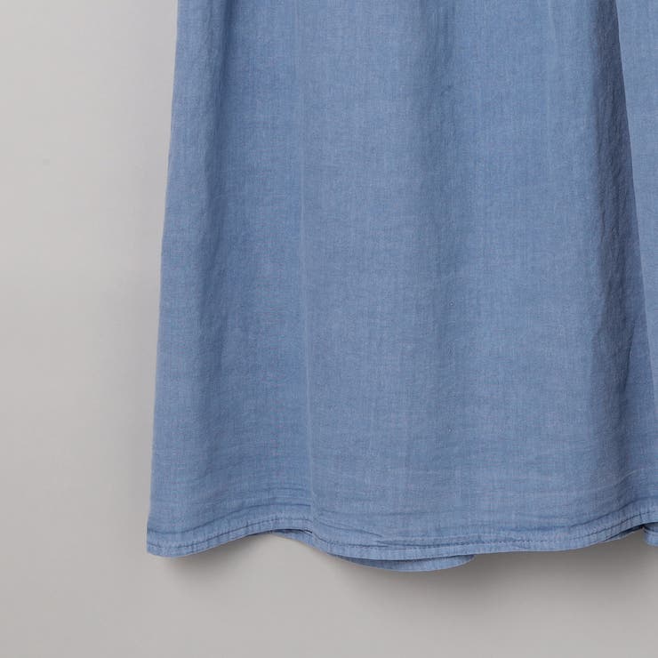 ピグメント布帛ドッキングフリルワンピース | coen【women】 | 詳細画像31 