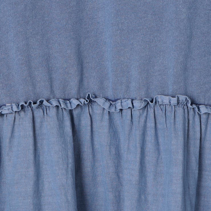 ピグメント布帛ドッキングフリルワンピース | coen【women】 | 詳細画像32 