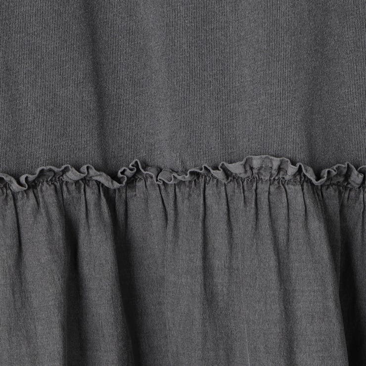 ピグメント布帛ドッキングフリルワンピース | coen【women】 | 詳細画像34 