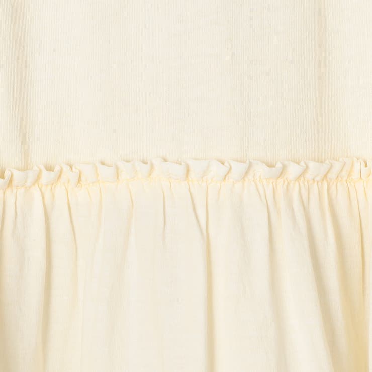 ピグメント布帛ドッキングフリルワンピース | coen【women】 | 詳細画像36 