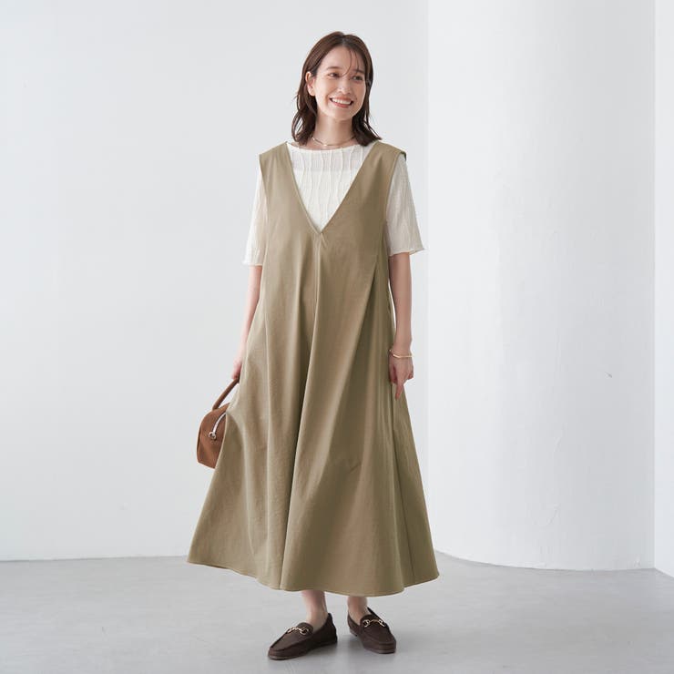 ポリツイル ジャンスカ | coen【women】 | 詳細画像14 