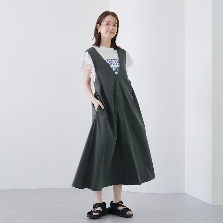 ポリツイル ジャンスカ | coen【women】 | 詳細画像9 