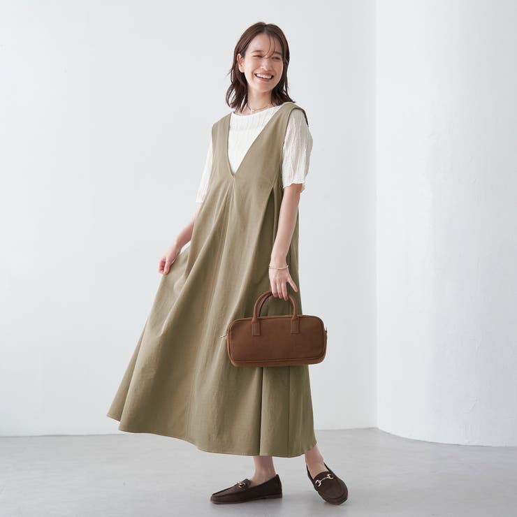 BEIGE | ポリツイル ジャンスカ | coen【women】