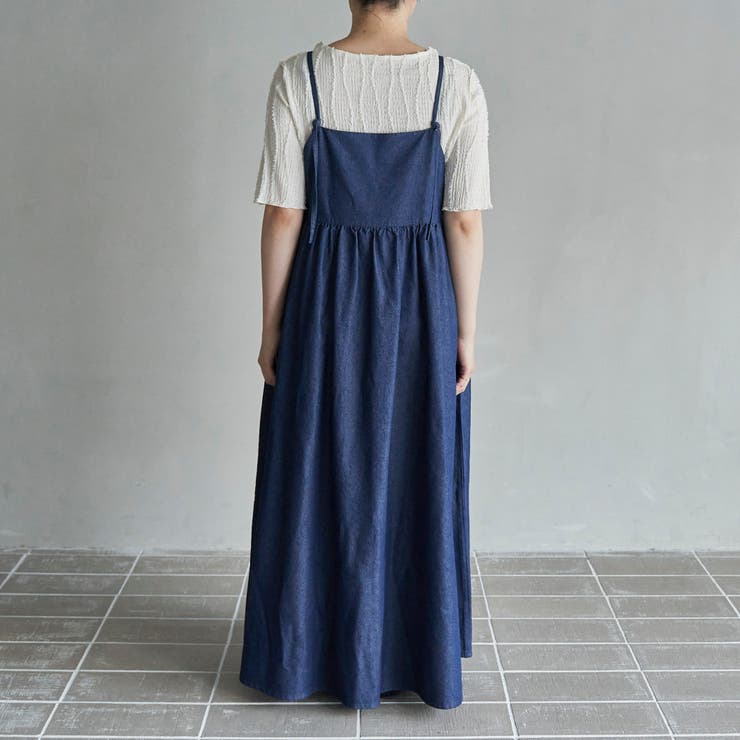 コットンレーヨンデニムキャミワンピース | coen【women】 | 詳細画像19 