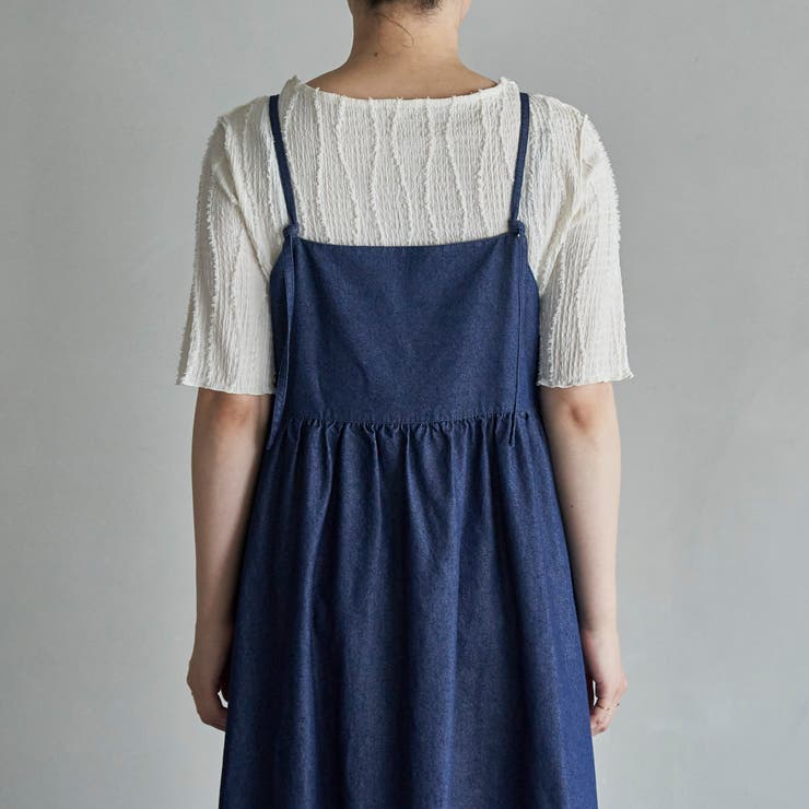 コットンレーヨンデニムキャミワンピース | coen【women】 | 詳細画像20 