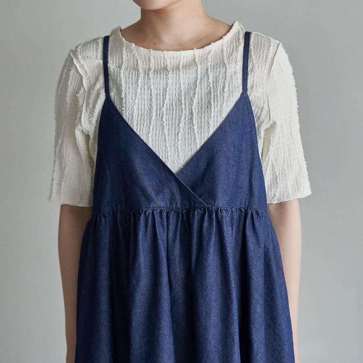 コットンレーヨンデニムキャミワンピース | coen【women】 | 詳細画像21 