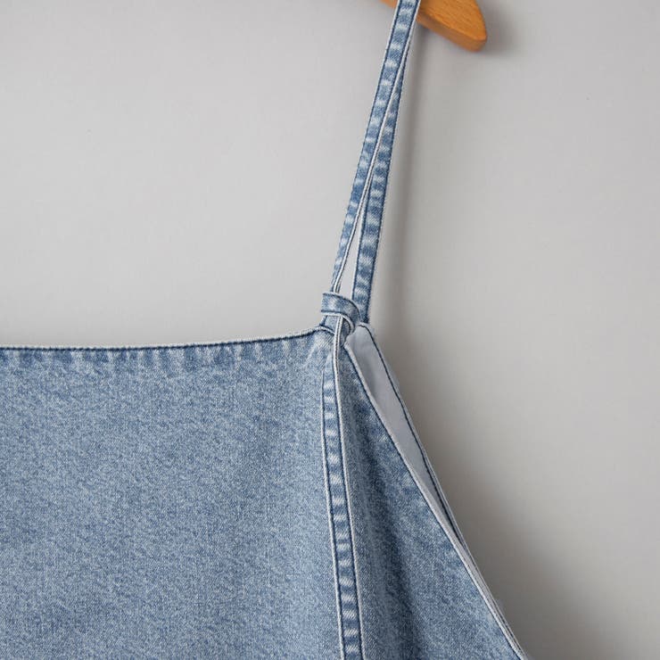 コットンレーヨンデニムキャミワンピース | coen【women】 | 詳細画像34 