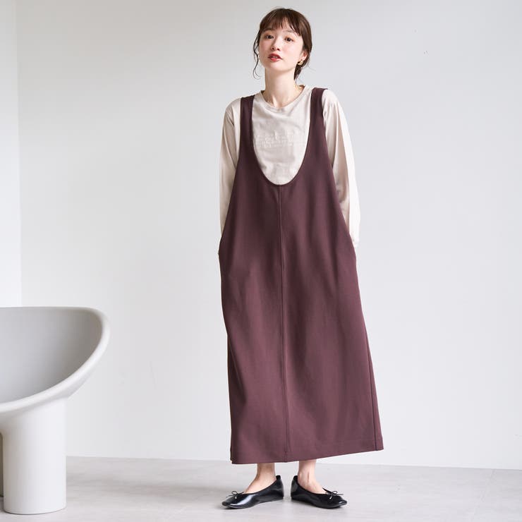 【UVカット / 防シワ / ストレッチ】カットジョーゼットUネックジャンスカ | coen【women】 | 詳細画像14 