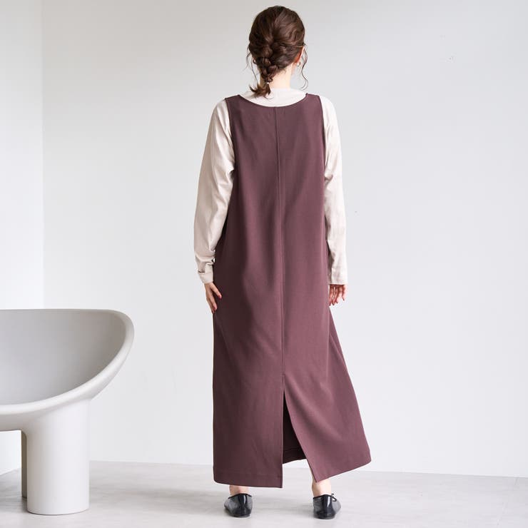 【UVカット / 防シワ / ストレッチ】カットジョーゼットUネックジャンスカ | coen【women】 | 詳細画像15 