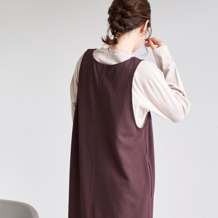 【UVカット / 防シワ / ストレッチ】カットジョーゼットUネックジャンスカ | coen【women】 | 詳細画像17 