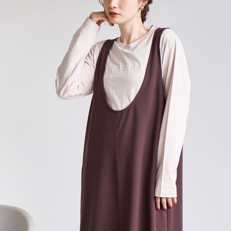 【UVカット / 防シワ / ストレッチ】カットジョーゼットUネックジャンスカ | coen【women】 | 詳細画像18 