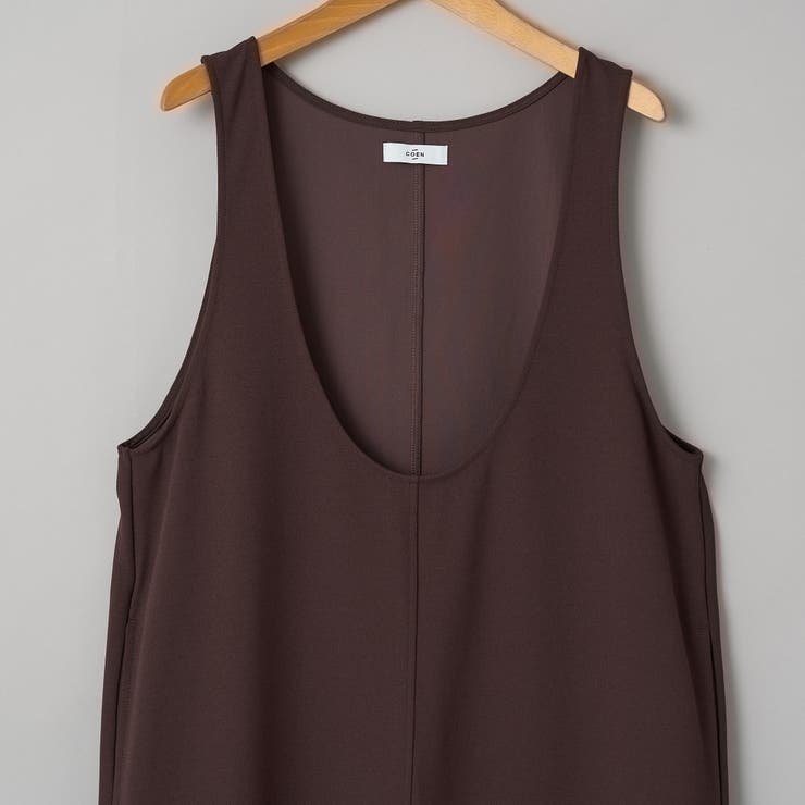 【UVカット / 防シワ / ストレッチ】カットジョーゼットUネックジャンスカ | coen【women】 | 詳細画像24 