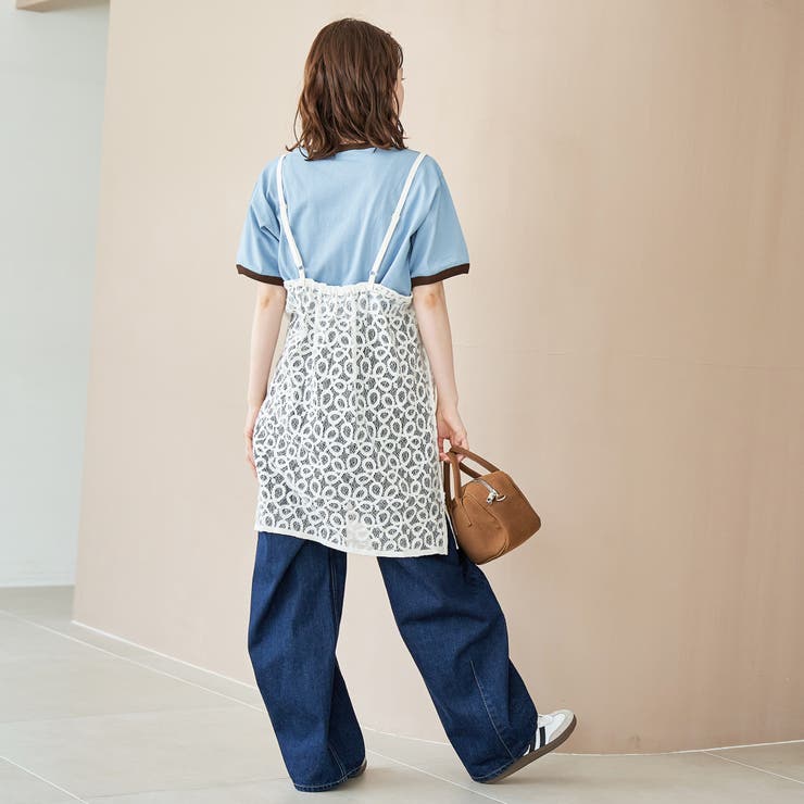 レースキャミソールワンピース | coen【women】 | 詳細画像4 