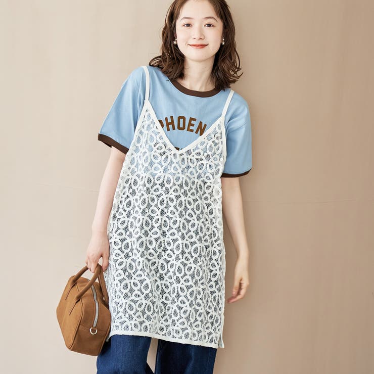 レースキャミソールワンピース | coen【women】 | 詳細画像5 