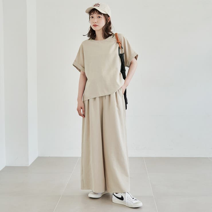 【セットアイテム】リネンタッチTブラウスセットアップ | coen【women】 | 詳細画像10 