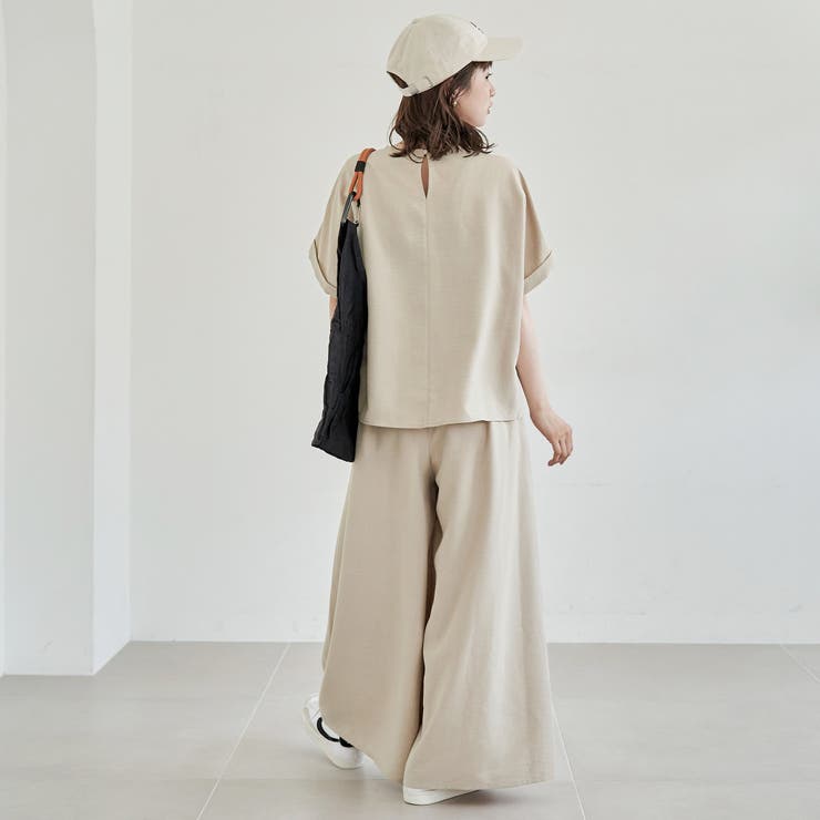 【セットアイテム】リネンタッチTブラウスセットアップ | coen【women】 | 詳細画像12 