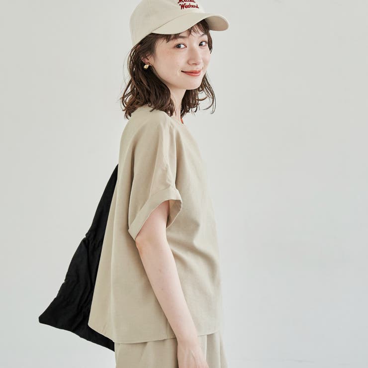 【セットアイテム】リネンタッチTブラウスセットアップ | coen【women】 | 詳細画像14 